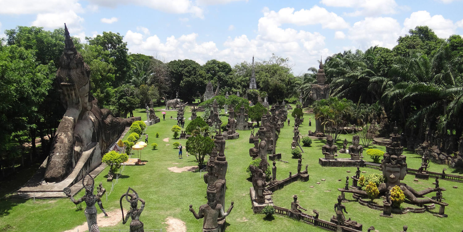 Vientiane: relaxte stad met Europees tintje