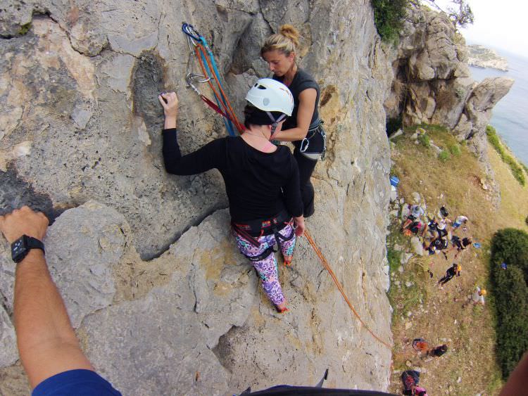 1 dag Rock Climbing Rhodos Griekenland