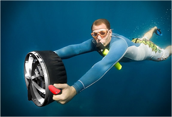 De onderwaterscooter